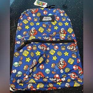 Brand new Old Navy Mario Brothers backpack